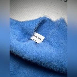 Sunday Best fuzzy bodycon midi dress